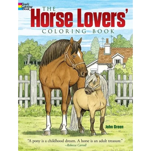 The Horse Lovers' Coloring Book - Paperback