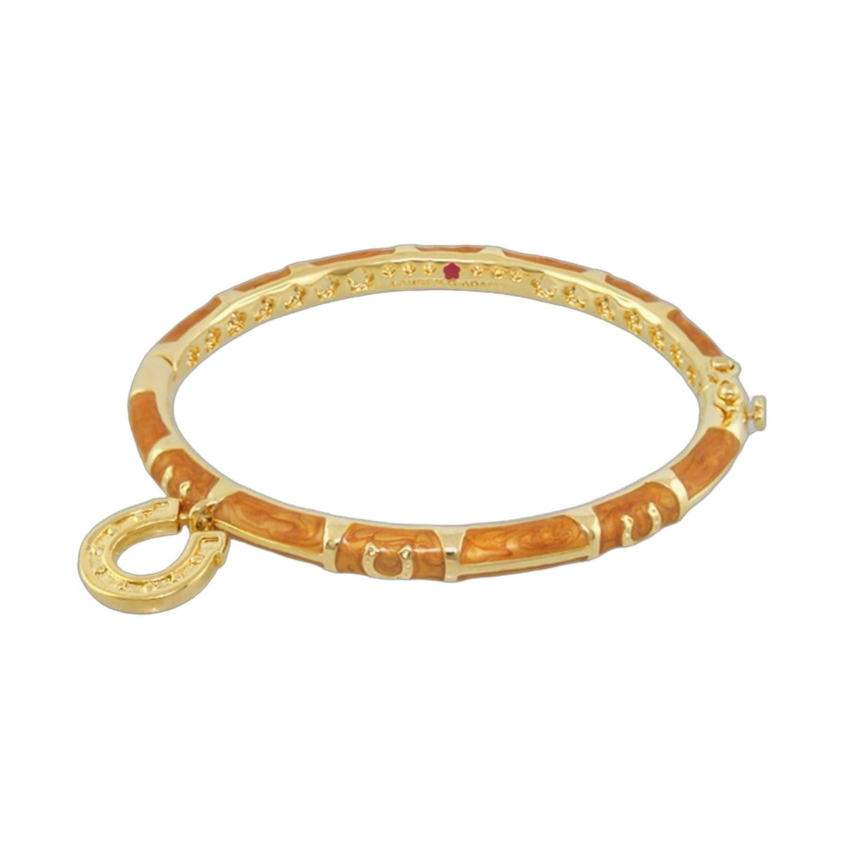 Lauren G Adams Horseshoe Charm Dangle Bangle