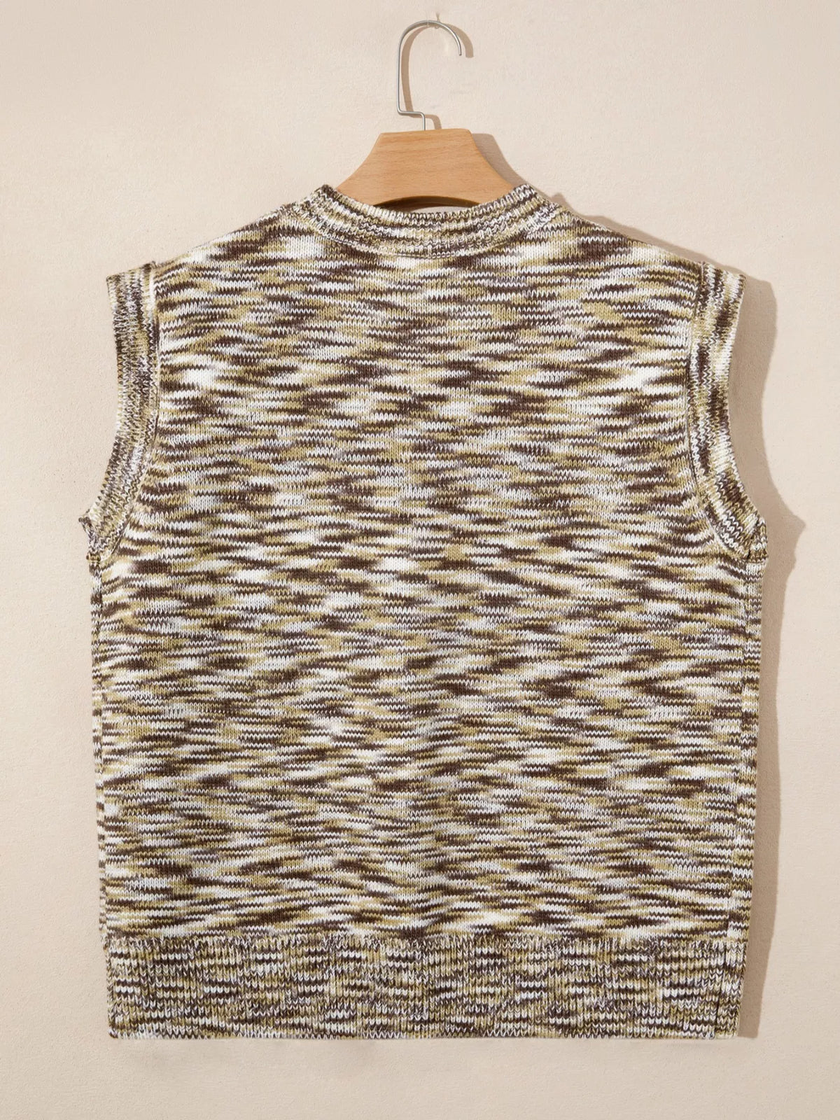 Western Horseshoe Knit Sweater Vest, view 3