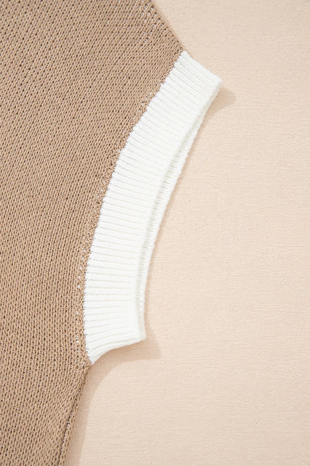 Horseshoe Contrast-Trim Sweater, view 9